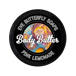 Shea Body Butter "Pink Lemonade" - Eve Butterfly Soaps