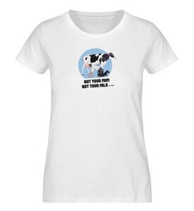 Not your Mom [Chantal Kaufmann] - Damen Organic Shirt - Team Vegan