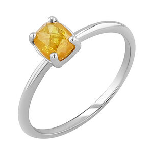 Goldener Ring mit Salt and Pepper Diamanten Reeva - Eppi