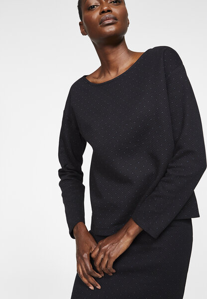 ARMEDANGELS NOA DOTS Damen Sweatshirt aus Bio Baumwoll armedangels Damen Sweatshirt aus Bio Baumwoll Mix Noa