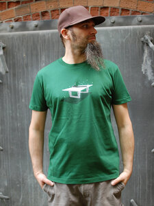 Tischtennis-Multiball grün Boy-T-Shirt - Shirtlab