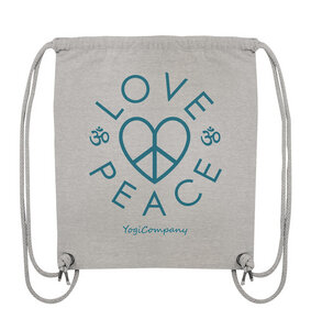 Love & Peace Turnbeutel - YogiCompany