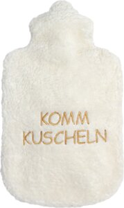 Kirschkern-Wärmekissen - tolle Sprüche "KOMM KUSCHELN" (KbA) - Efie