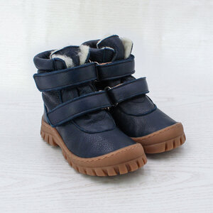 Winterboot "Liam" aus pflanzlich gegerbtem Leder, unisex, Gr. 24-34 - Pololo