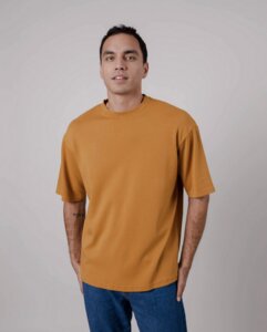 Oversized T-Shirt Toffee - Brava Fabrics