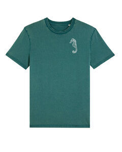Seahorse Seepferdchen Unisex T-Shirt aus Bio-Baumwolle - ilovemixtapes