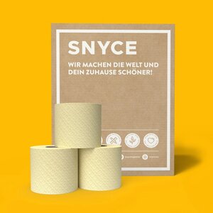 BlackSatino GreenGrow Toilettenpapier 3lagig - weich + nachhaltig - SNYCE