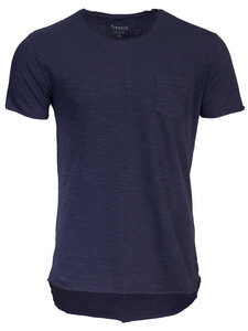 T-Shirt mit Leinenstruktur aus Biobaumwolle: JADEN - Trevors by DNB