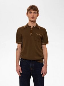 Frippe Polo Club Shirt - Olive - Nudie Jeans