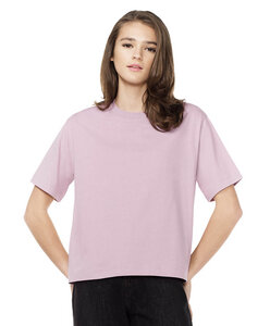 Women Oversized Crop T-Shirt aus 100% Bio-Baumwolle - Continental Clothing