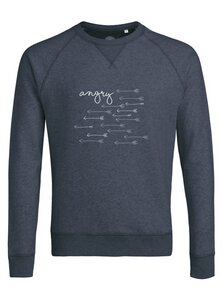 Angry Sweatshirt for men - University of Soul