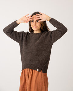 Strickpullover für Damen aus Alpaka und Merinowolle / Undyed Sweater - Matona