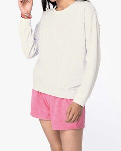 Terry Towel Oversize-Sweatshirt für Damen - Made in Portugal - YTWOO