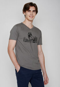 Animal Raccoon City Peak - T-Shirt für Herren - GREENBOMB