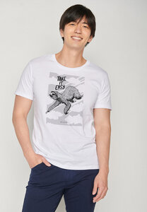 Animal Sloth Flying Guide - T-Shirt für Herren - GREENBOMB