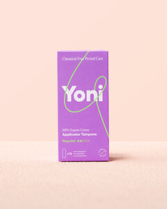 Tampons mit Applikator - 100 % Bio-Baumwolle - Yoni