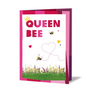 Spenden-Geschenk "Honigbienen" (Muttertagskarte mit Magnet) - OxfamUnverpackt
