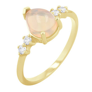 Opal-Ring mit Diamanten Ammara - Eppi