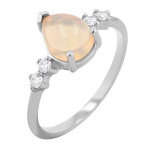 Opal-Ring mit Diamanten Ammara - Eppi
