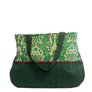 BAUMWOLLTASCHE KATINKA grün - manbefair