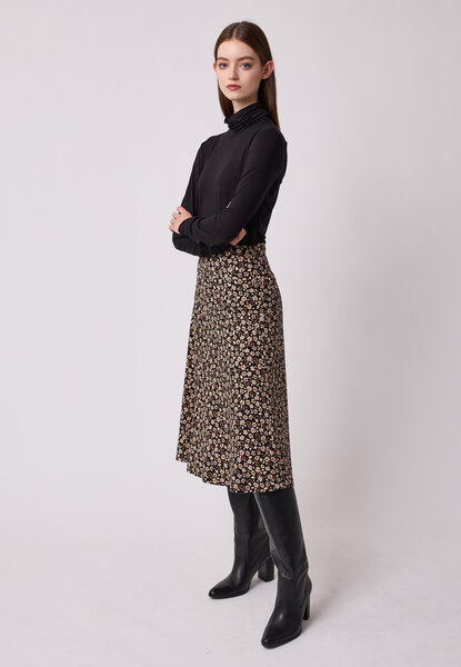 MIRKUZI Unterrock Damen Hautfarben - Unsichtbarer Petticoat Kurz