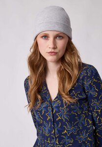 Mütze mit breitem Umschlag - Modell Gundis - Lana natural wear