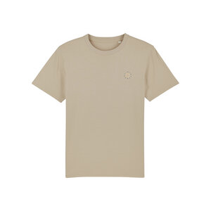 Unisex T-Shirt aus Bio-Baumwolle Oregon - beige - dressgoat