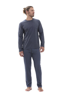 Herren Schlafanzug Pyjama lang "Portimo" Made-in-Green - Mey