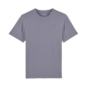Unisex T-Shirt aus Bio-Baumwolle GOATY - grau/blau - dressgoat