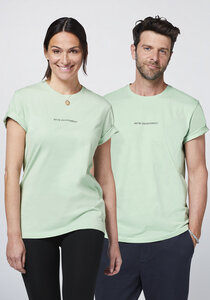 Unisex-Shirt aus Baumwolle mit „WE'RE ENVIRONMENT“-Print - Detto Fatto