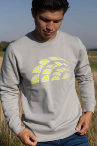 Biofair - Supersoft Sweatshirt - Pullover / Leosplash yellow - Kultgut