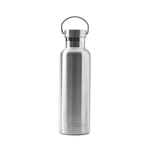 Doppelwandige Edelstahl-Wasserflasche mit Stahldeckel – 5 Größen - eTHikǝ