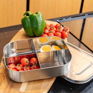Bento box: Lunch box with stainless steel compartments - eTHikǝ