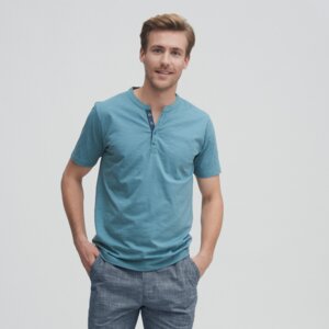 Henley T-Shirt - OTHELLO - Living Crafts