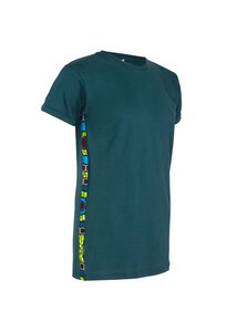 Bio Kitenge Shirt - Men - Blau/Grün/Schwarz/Weiß - Maishameanslife