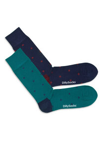 Socken "Sparse Dots 2er Set" - DillySocks AG