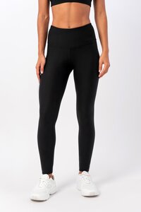 Vielseitige Damen Sport & Yoga Leggings aus TENCEL mit Innentaschen - schwarz - Tripulse