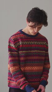 New Nature Upcycling Pullover / Norweger - Kultgut