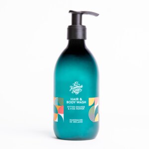 Men's Hair & Body Wash Bitter Orange & Pink Pepper 300ml - The Handmade Soap Company