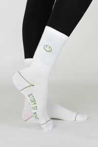 Smiley Socken aus überwiegend Bio-Baumwolle - STORY OF MINE