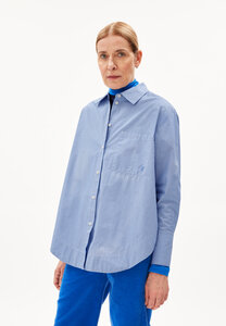 EASSAAL STRIPED - Damen Bluse Relaxed Fit aus Bio-Baumwolle - ARMEDANGELS