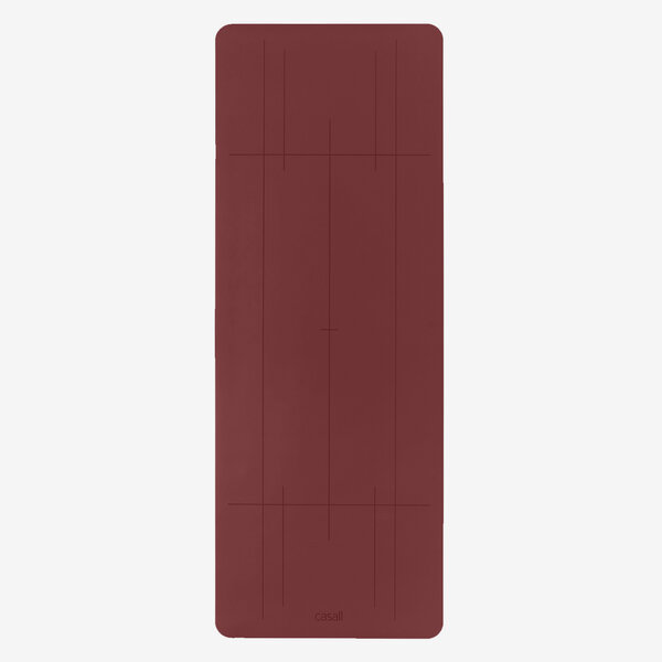 Yoga mat Grip&Cushion III 5mm - Evening Red