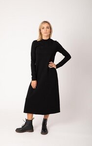 Violetta Damen Kleid aus Buchenholz Faser I schwarz - CORA happywear