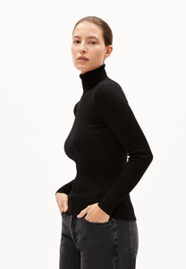 ALISAAS - Damen Pullover Slim Fit aus extrafeiner Merino Bio-Wolle - ARMEDANGELS