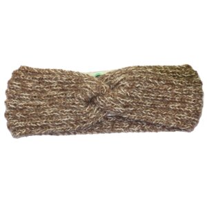 Handgestricktes Stirnband aus reiner Alpakawolle für Kinder - verdonna