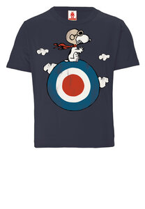 LOGOSHIRT - Comics - Peanuts - Snoopy - Pilot - Bio T-Shirt Print - Kinder - LOGOSH!RT