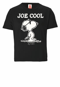 LOGOSHIRT - Comics - Peanuts - Snoopy - Joe Cool - Bio T-Shirt Print - Kinder - LOGOSH!RT