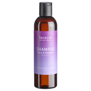 benecos Natural Basics Shampoo Glanz & Reparatur - vegan - derm. getestet - benecos