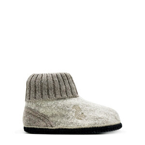 Kids "thies ® Mountain Wool Slipper Boot" aus reiner, ökologischer Schurwolle, made in Austria - thies