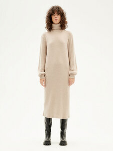 Langes Kleid - Amaia Dress - aus einem Baumwoll/Acryl/Nylon/Elastan Mix - thinking mu